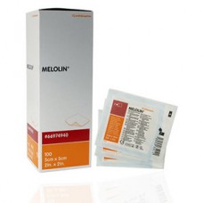 MELOLIN WOUND DRESSING 5CM X 5CM, PACK/100 (SN66974940)